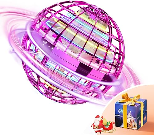 TOMZON Bola de orbe voladora, juguete 2023, bola flotante Boomerang Fidget Spinner, juguetes geniales regalo para adolescentes para niños de 12, 10,