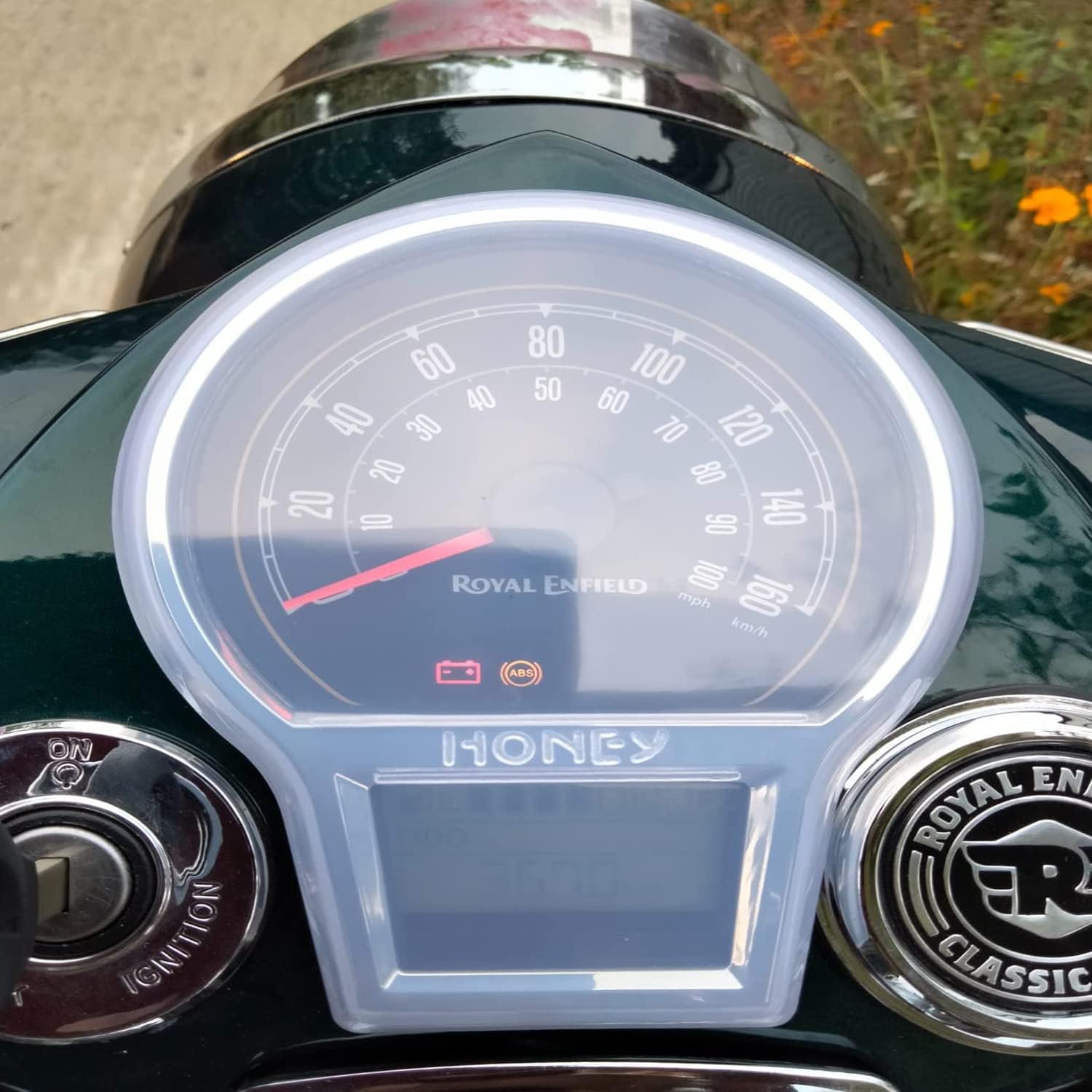 Dashboard Screen Protector Speedometer Cover/Cap for RE Reborn Classic 350