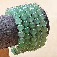 Vista 158 de MASSIVE BEADS Pulsera elástica de yoga hecha a mano con piedra natural, cristal curativo, energía, regalos para adultos unisex de 0.157 in, 0.236
