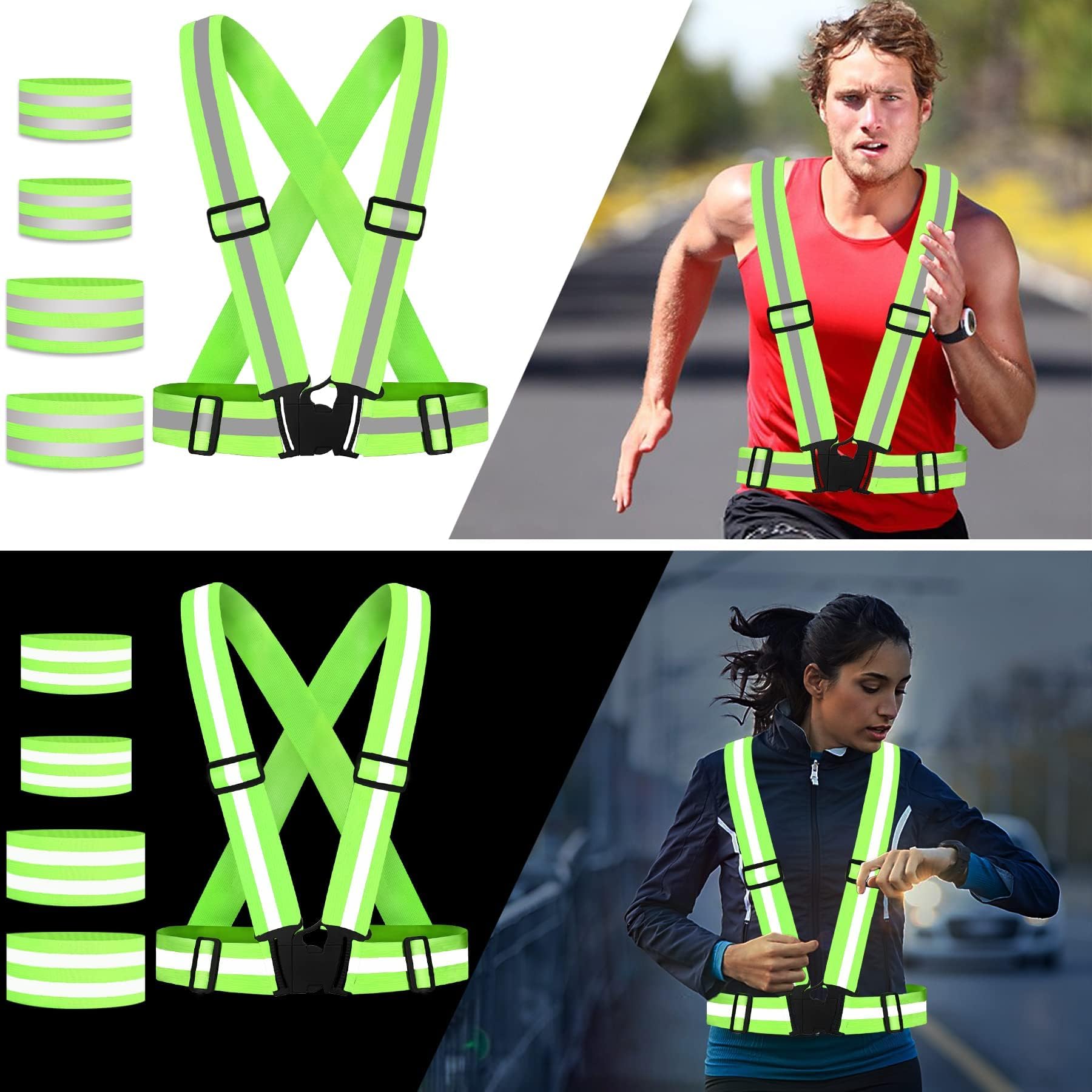 SANNIX 2 Gilets pour Course, Cyclisme, Promenade et Activités de Plein Air pour Hommes, Femmes