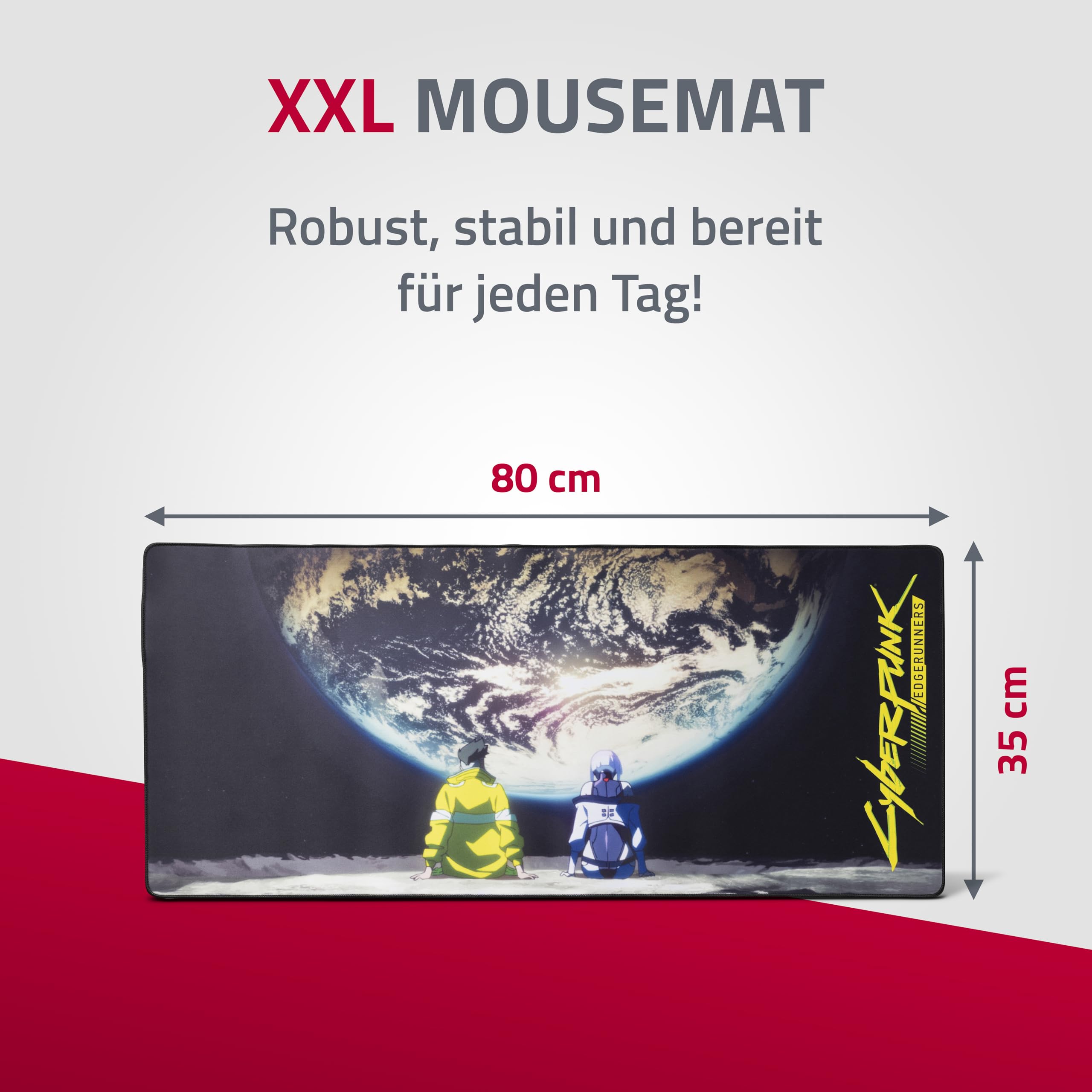 Cyberpunk: Edgerunners Mousemat "Moon"