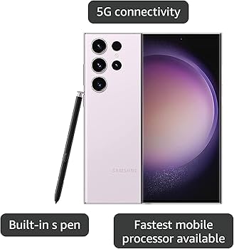 Galaxy S23 ultra 256GB ラベンダー h45 Amazon.com: Samsung Galaxy S23 Ultra 5G, US Version, 256GB