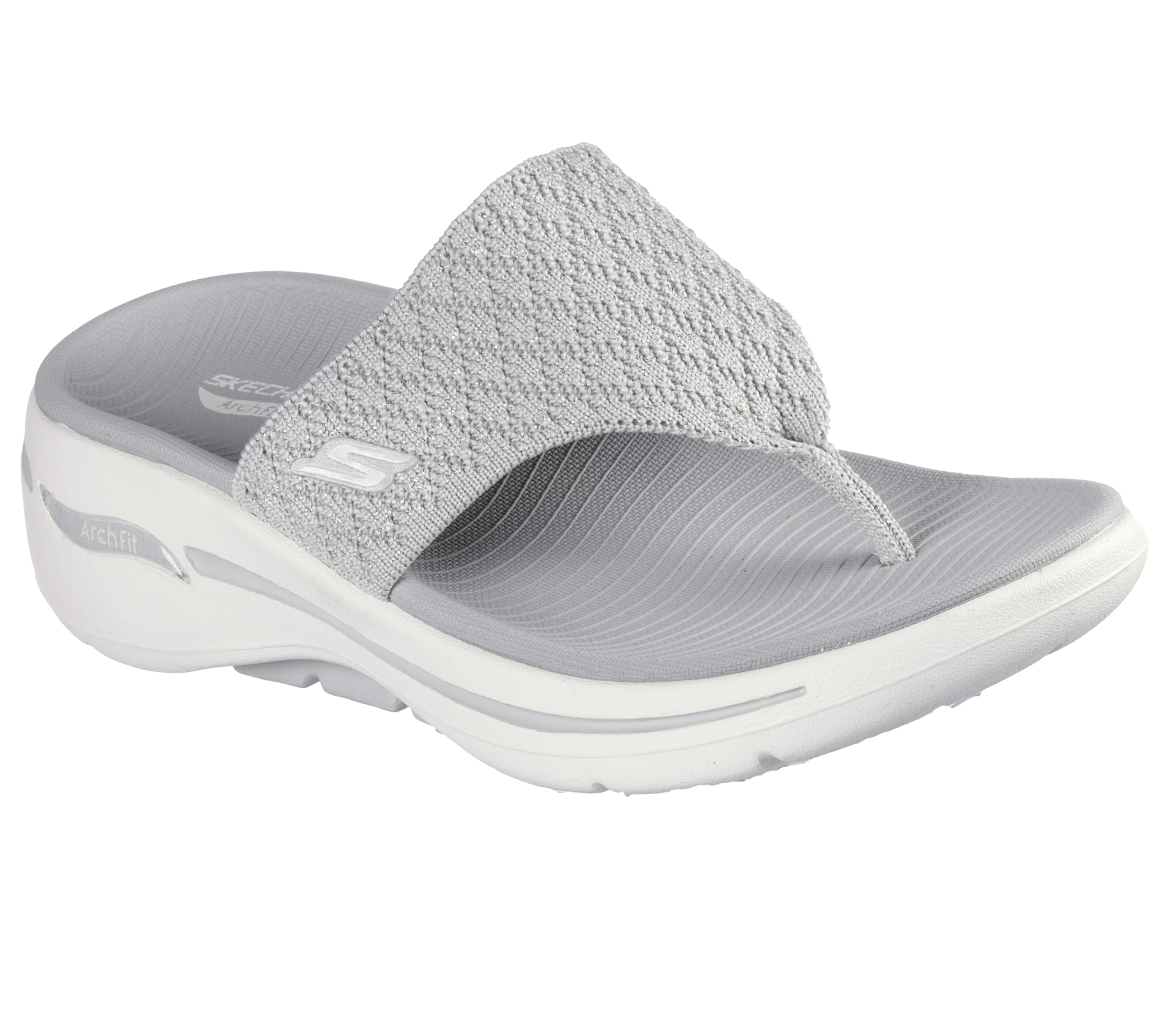 Skechers Men's Gowalk 6-Stretch Fit Slip-On Athletic Performance Walking Shoe Sneaker, Taupe, 10.5 X-Wide