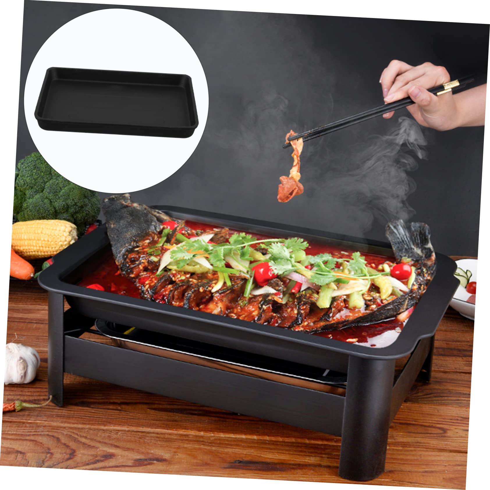 鋳鉄製バーベキューグリルプレート Amazon.co.jp: OFFSCH 鋳鉄製厚手鉄板焼きグリルプレート ローストパン
