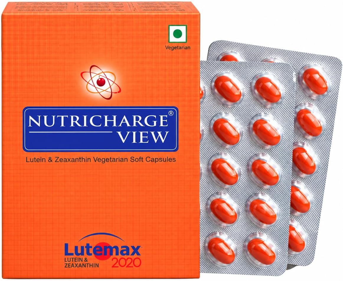 Nutricharge VIEW Capsule For Eye Health