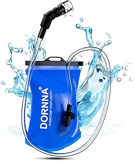 Bolsa de Hidratación sin BPA, Bolsa de Agua Portátil para Mochila Hidratación, Vejiga de Hidratación Resistente para Trail, MTB, Ciclismo, Montaña.