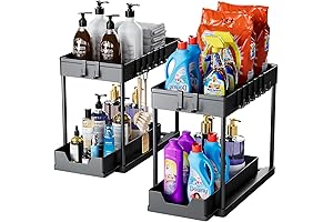 mosala Under Sink Organizers and Storage – Comprehensive Solution for Kitchen and Bathroom Storage Needs