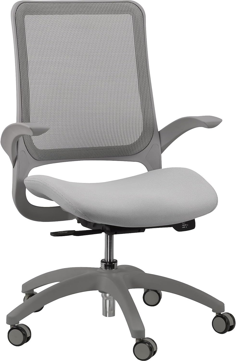 ErgohumanEurotech Seating Hawk Office Chair, Grey