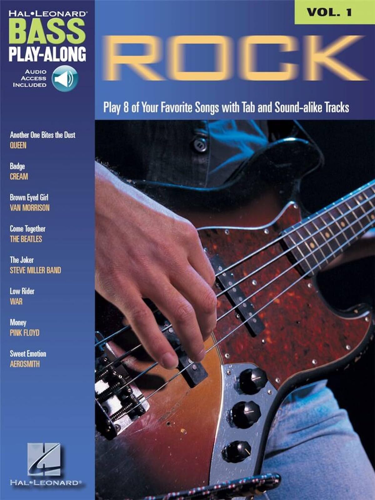 Rock. Bass Guitar Solo. Includes Audio Online: Bass Play-Along Volume 1 (Hal Leonard Bass Play-Along)