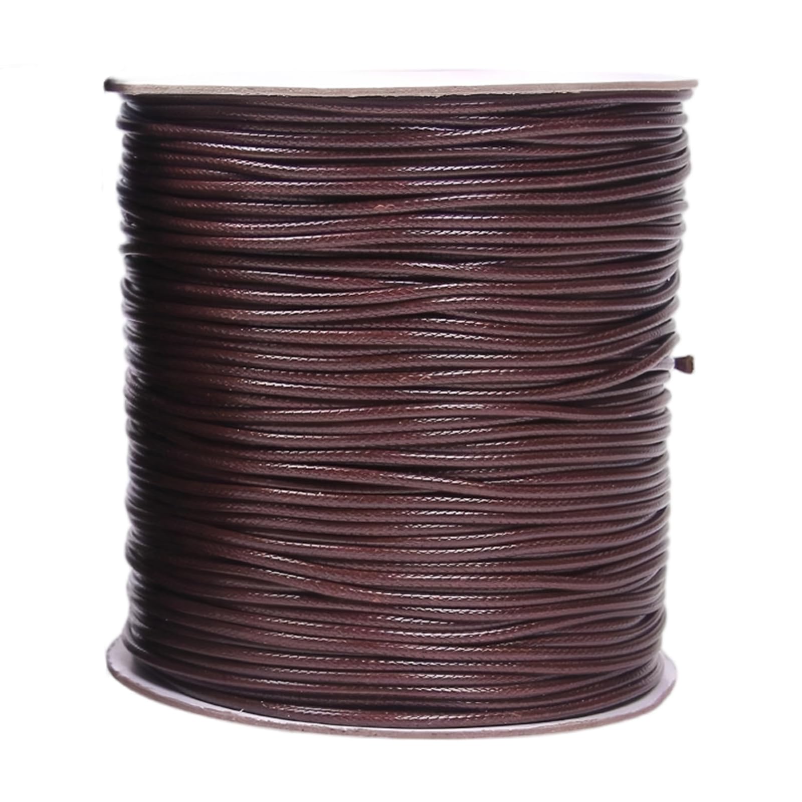 Hilo de cera de 3,5 mm x 40 m, para manualidades, hilo encerado, hilo de coser de cuero, hilo de poliéster encerado, para collares, pulseras, fabricación de joyas, reparación y manualidades