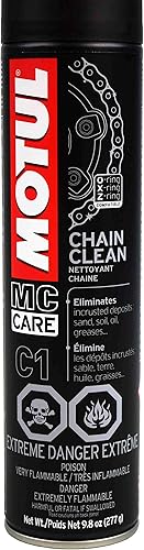 Miniatura 3 de Motul 103243 C1 Chain Clean O, X & Z-Ring Compatible con 13.5 fl oz9.8 fl oz lata 4 unidades