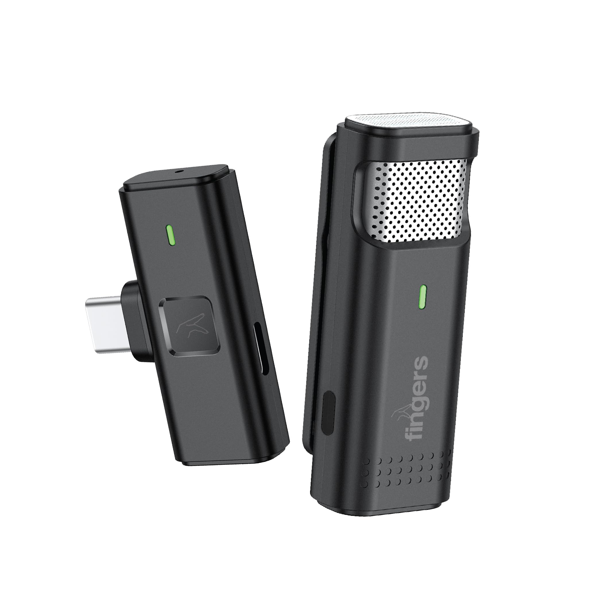 FINGERS PhoneMic-TypeC Laveliar Wireless Microphone (Lapel Wireless Mic for Audio Recording, Live Streaming, Omnidirectional, Simple Plug & Play, Compatible with Type-C Devices)-picture-14