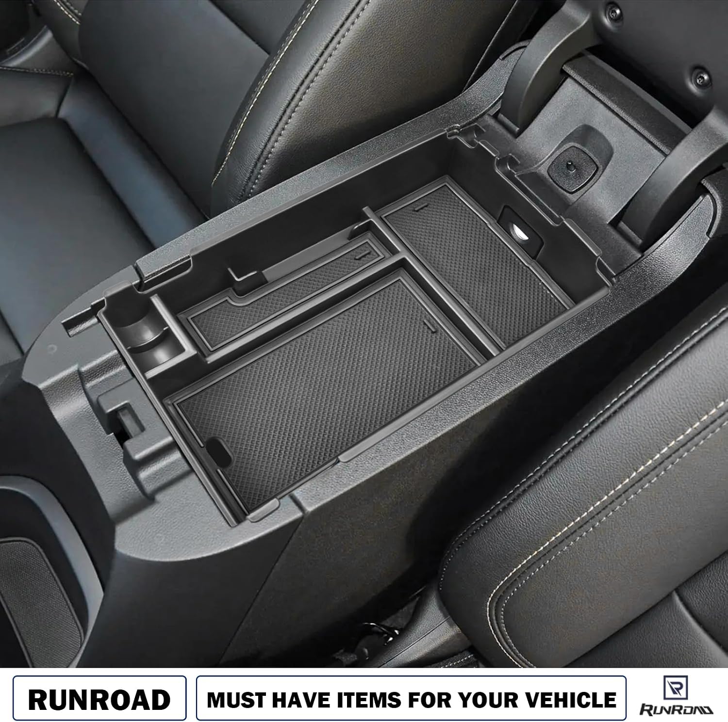 RUNROAD Center Console Organizer For 2018-2024 Chevy Equinox Accessories image 5