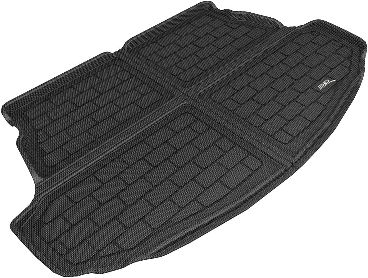 3D MAXpider Custom Fit Kagu Cross Fold Cargo Liner (Black) Compatible with Lexus UX Hybrid 2019-2025 - Cargo Liner
