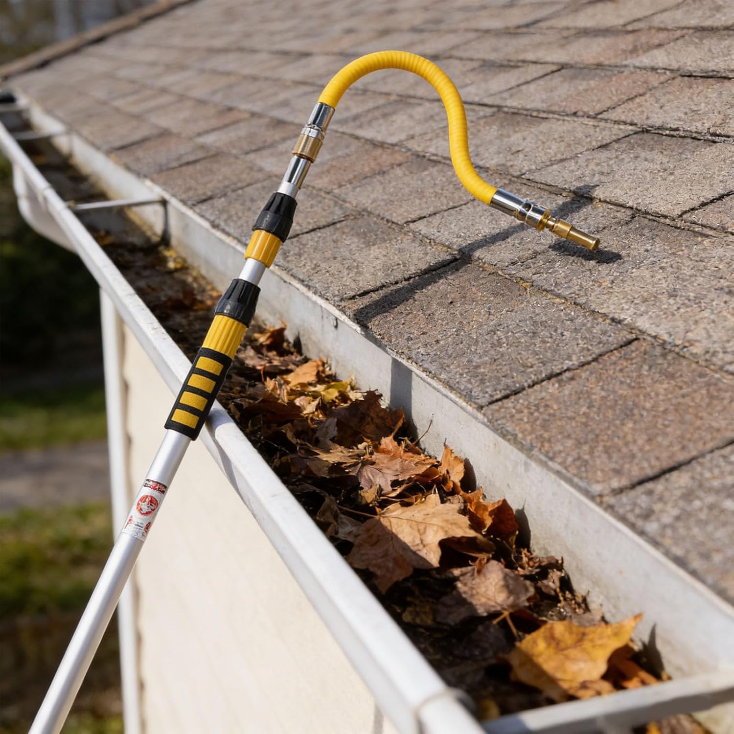 Safe Drain Cleansing Device Flexible and Thin Eliminates Ladder Need Ideal for Residential and Commercial Settings Professional Cleanser