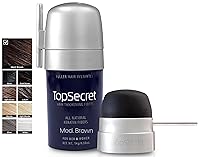 Vista 34 de Top Secret Aplicador de fibras de construcción para engrosar el cabello incluido, relleno de cabello natural e indetectable para hombres y mujeres