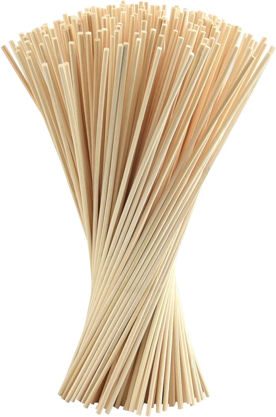 FEPITO 250 Stück Rattanstäbchen Aroma Sticks Reed Diffusor Sticks Öl