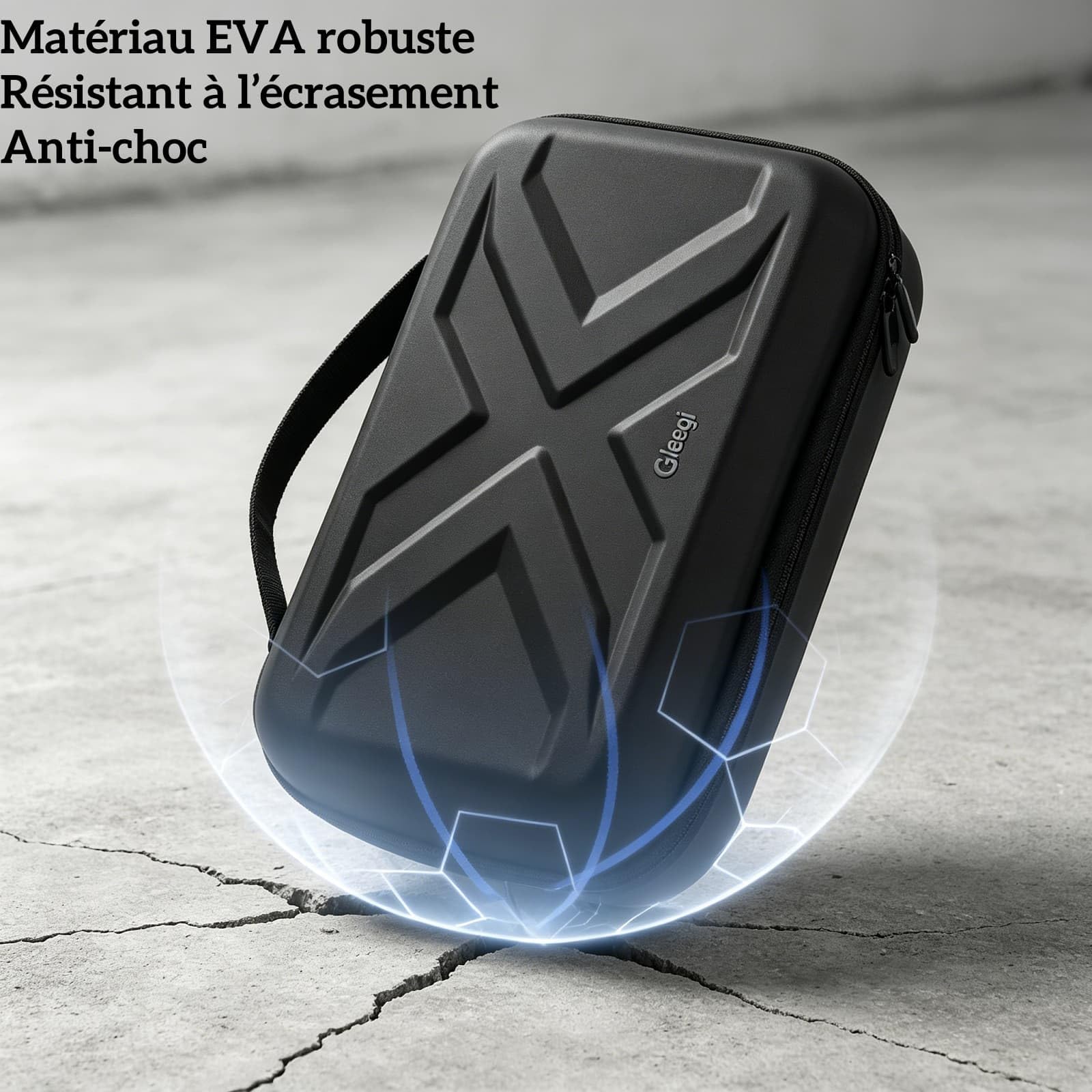 Étui de Rangement EVA Compatible avec NOCO Boost HD GB70 / Boost X GBX75 UltraSafe Lithium – Protection pour démarreur de Batterie (Étui Uniquement, sans Batterie)