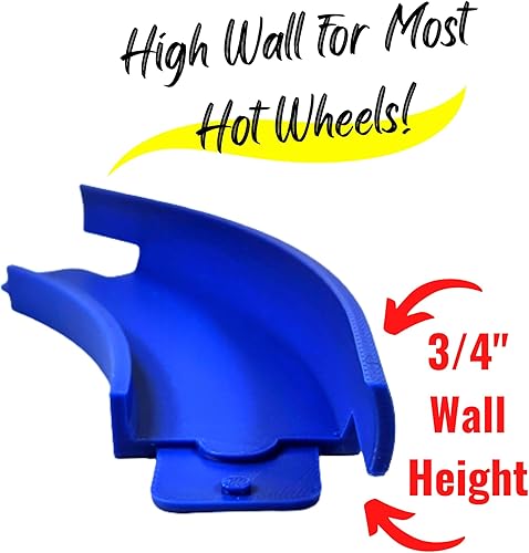 Miniatura 4 de Pistas curvadas de 45 grados compatibles con pistas Hotwheels - Juego de 4