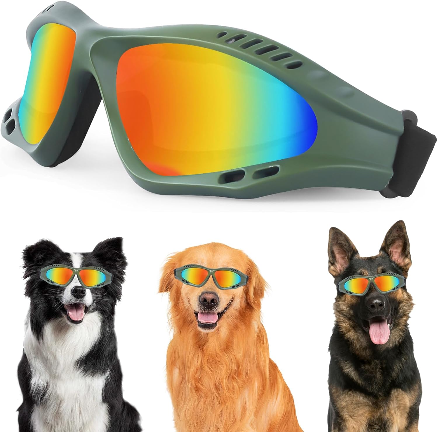 Dog Goggles for Medium Large Breed,...