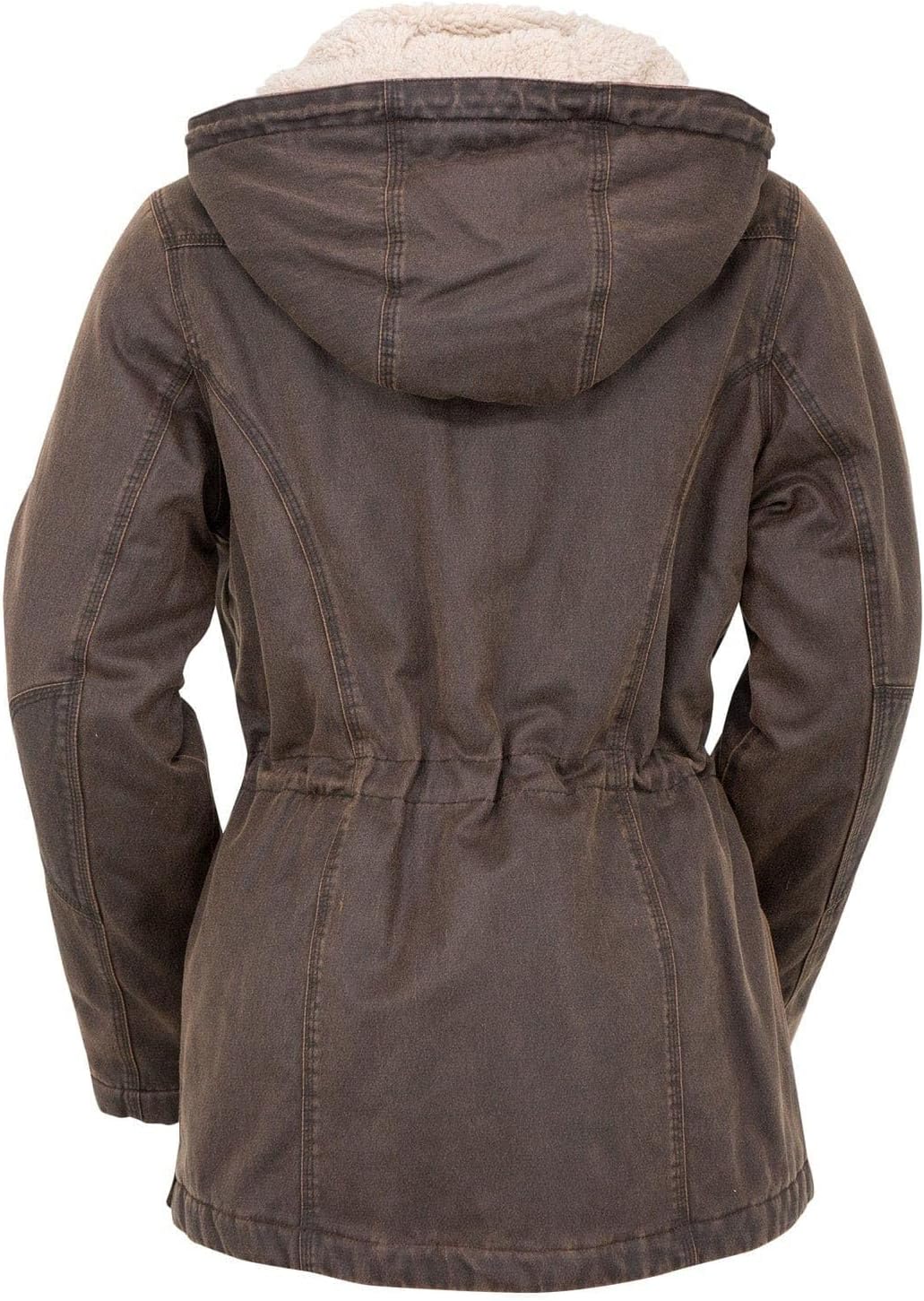 OUTBACK TRADING Women's 2864 Woodbury Vintage Canyonland Outdoor Casual Water Resistant Jacket with Removable Hood - Image 3