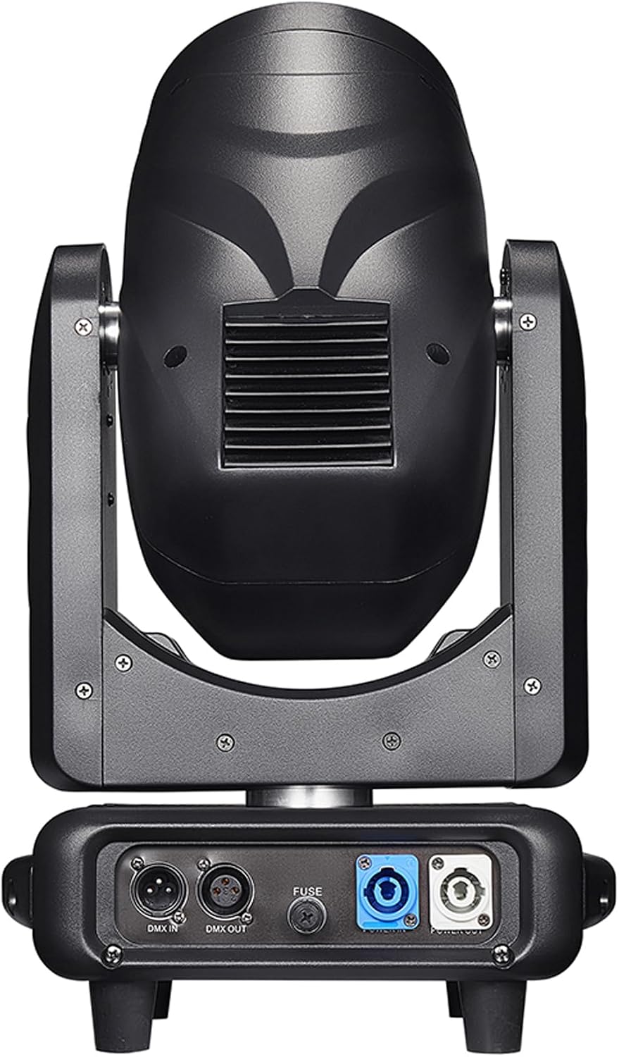 JUNMAN Mini 295W Beam Moving Head Light DJ Disco Stage Lights Double Prism Rainbow Effect for Party Wedding Event Lighting Show
