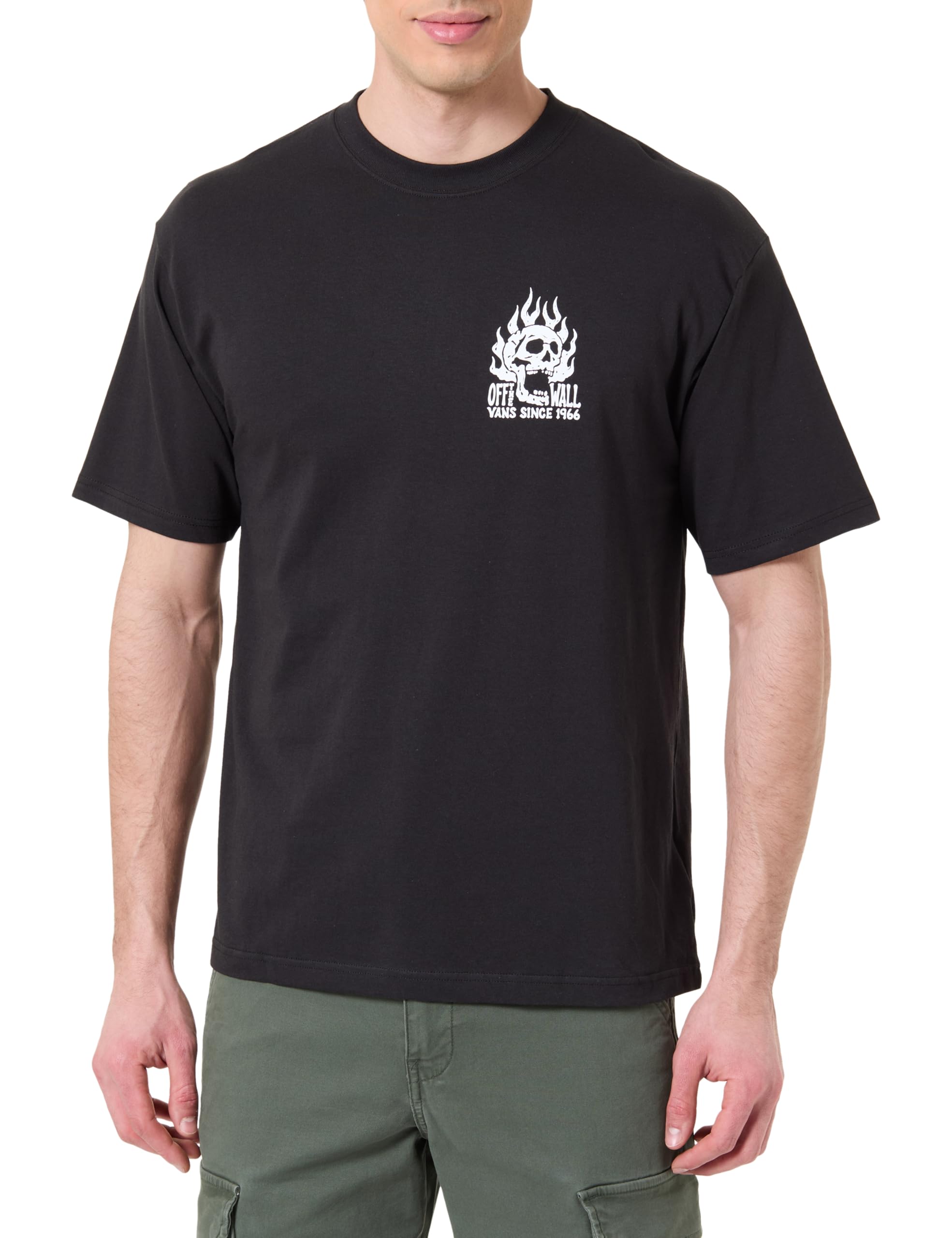 Vans Off The Wall Fever SS Tee, Black, L