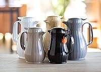 Vista 9 de Service Ideas ECO13WH Eco-Serv Server, sin BPA, jarra aislada con espuma, 44 onzas, blanco