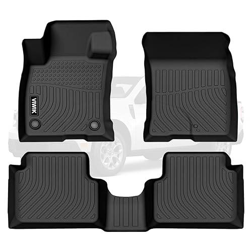 VIWIK All Weather Floor Mats Custom Fit for 2022-2025 Ford