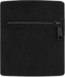 Secret Stash Wrist Wallet – Hidden Zipper Pocket Wristband for Women and Men Safely Hide Cash, Keys, or Cards | Discreet Travel & Workout Wrist Safe for Running, Hiking, Festivals Arm Pouch Ankle