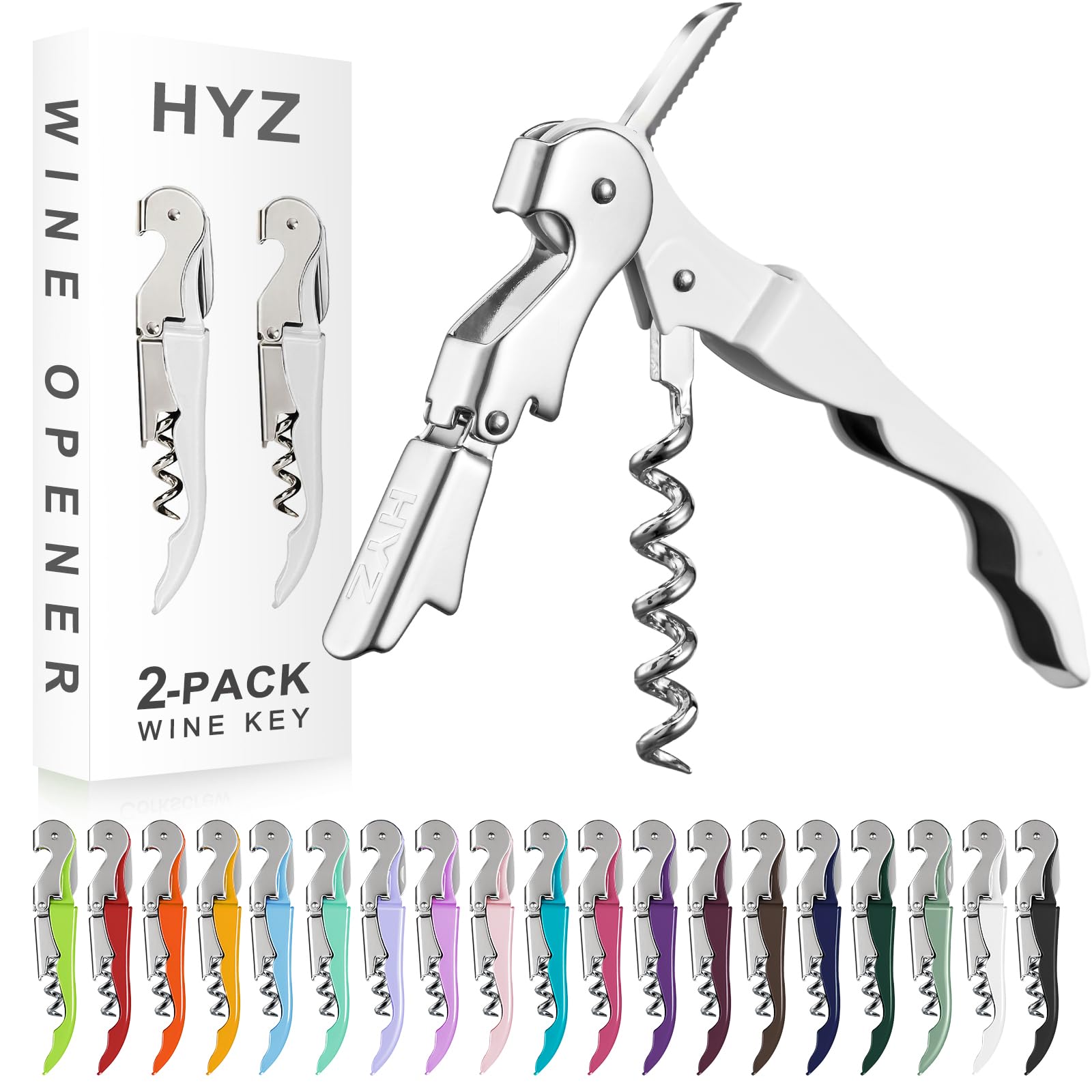 HYZ Wine Opener - Professional Waiter Corkscrew -28