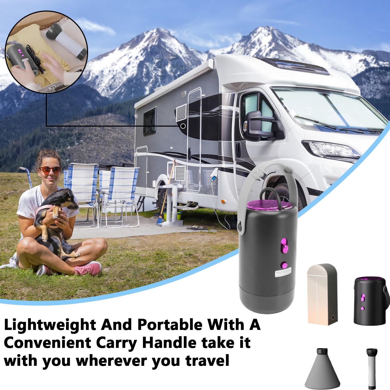 Tragbarer Wäschetrockner, Automatischer Mini Reise Wäschetrockner mit Konstanter Temperatur für Unterwäsche, Höschen, Fitnessstudio, Shorts, Haustierkleidung (EU-Stecker 220 V)