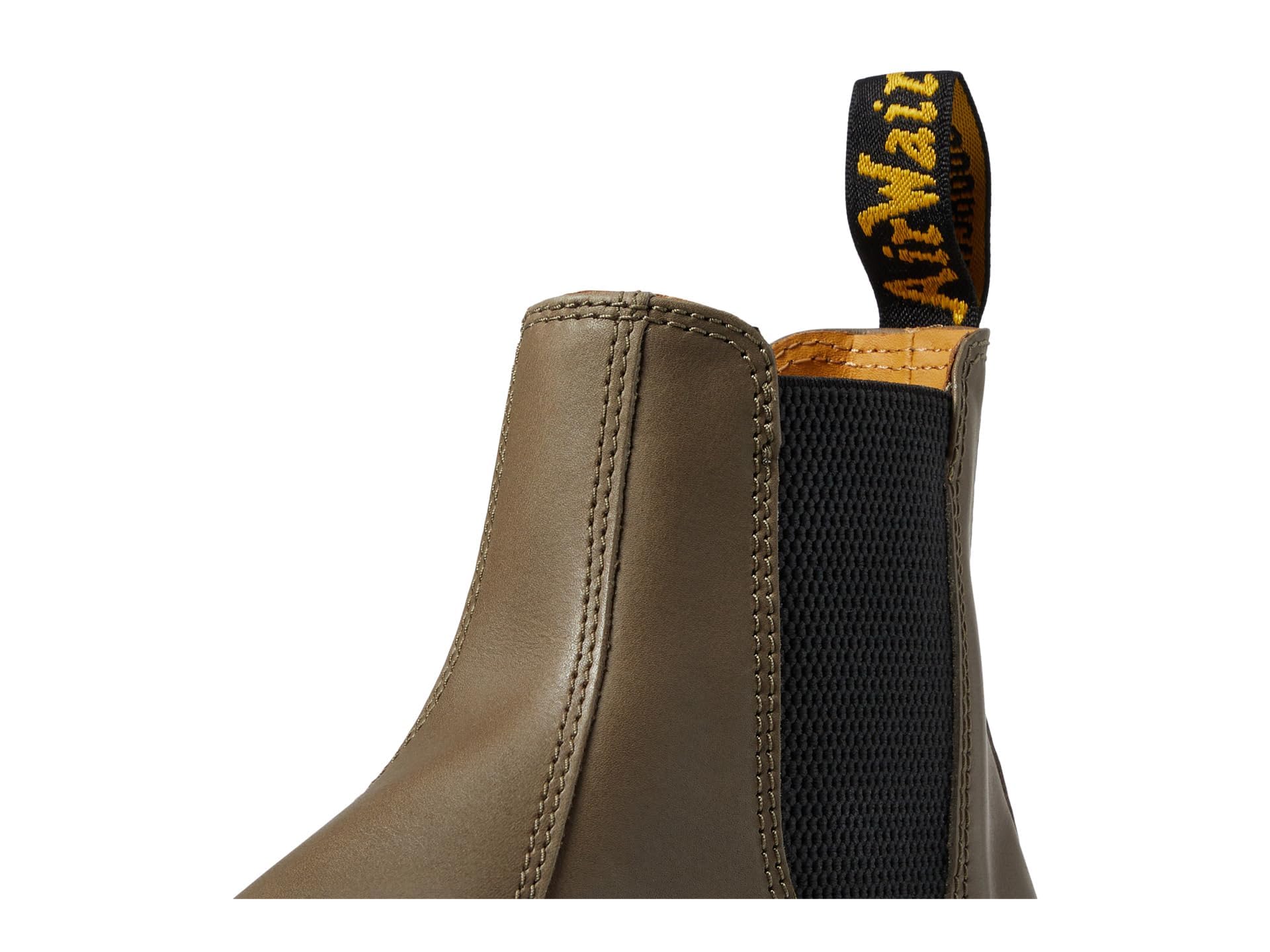 Martens Men's 2976 Chelsea Boot, Olive Carrara, 12 B2B