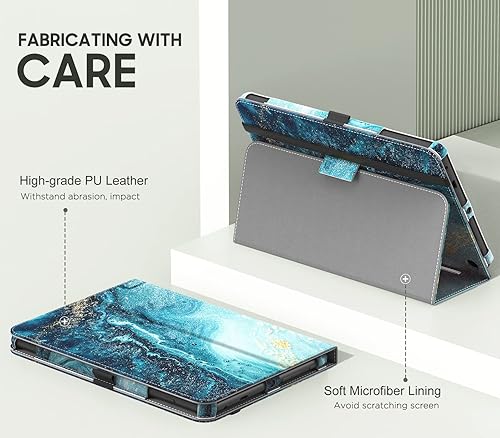 Miniatura 3 de MoKo Funda compatible con la nueva tableta Tienda Kindle Fire HD 8 y 8 Plus (12 generación10 generación, versión 20222020) de 8 pulgadas, funda