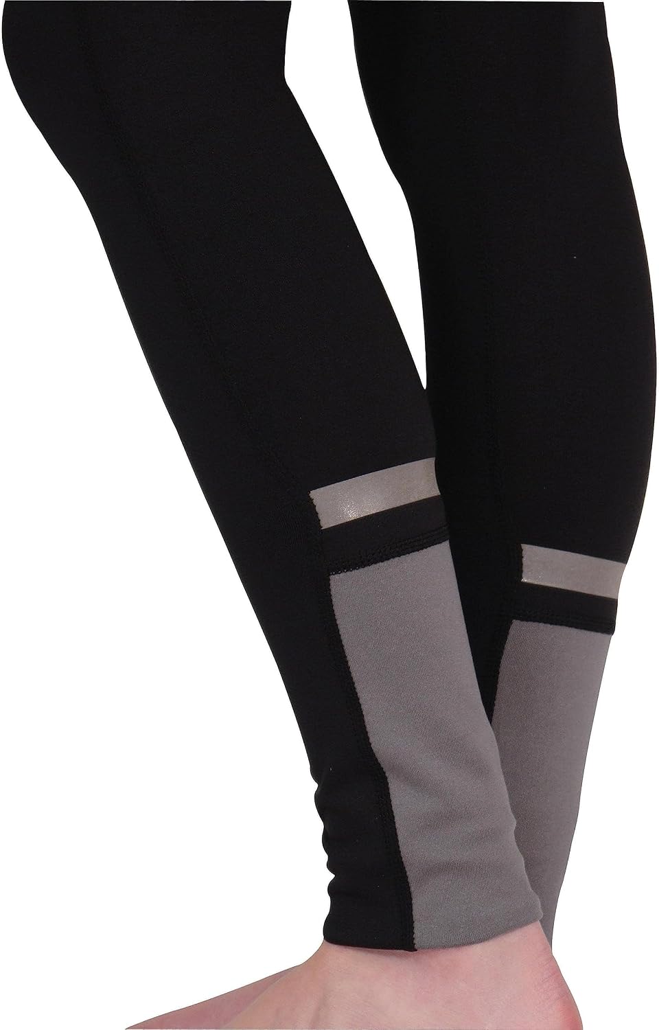 More Mile Power Womens Long Running Tights - Black-XS