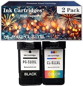 PINALL CL 513 PG 512 Cartuchos De Tinta Compatibles Canon CL 513