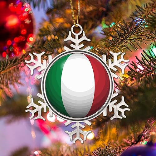 Vista 60 de Bandera de Kenia, adornos colgantes para árbol de Navidad, copo de nieve nacional, adorno de metal, recuerdo de Navidad, regalo de Kenia, decoración