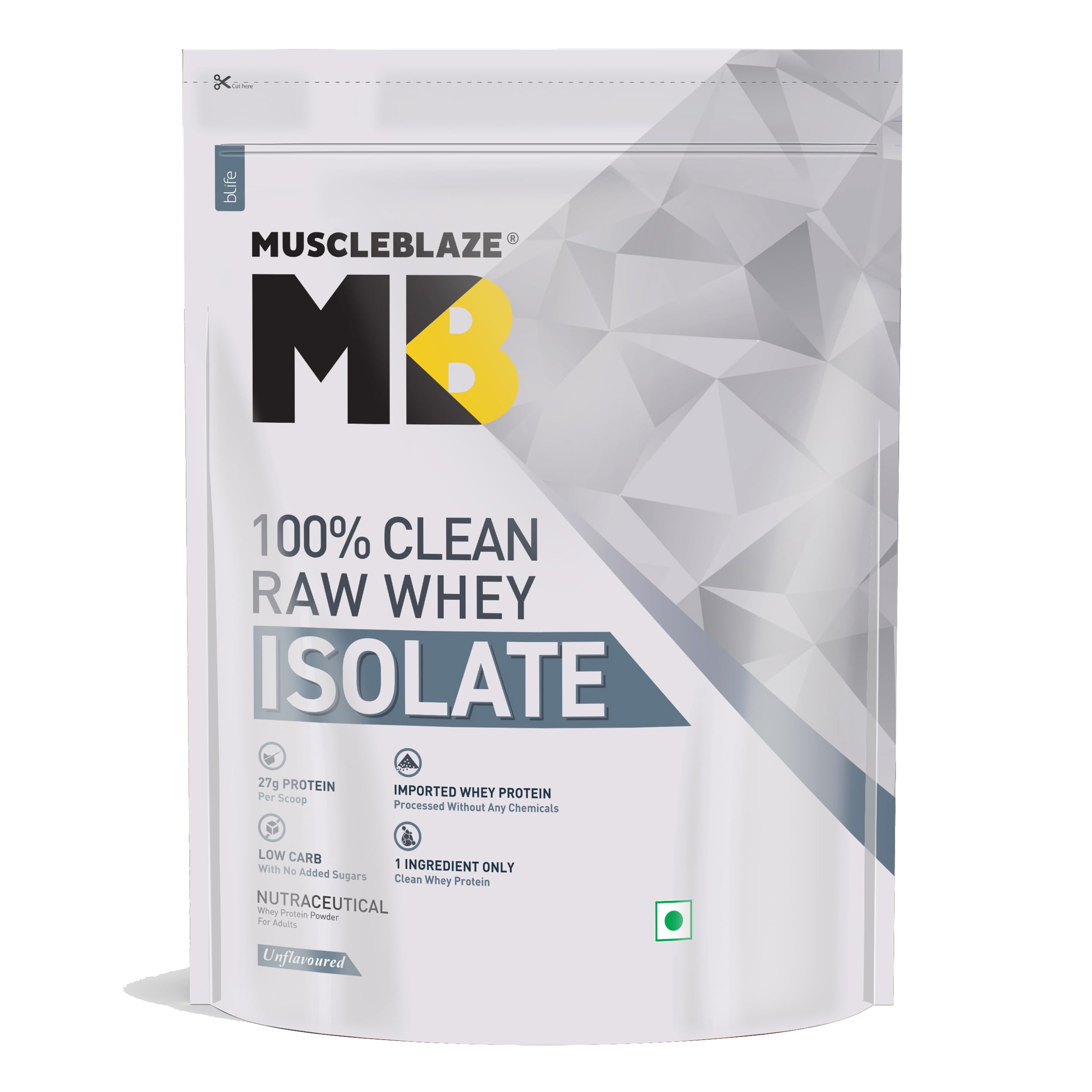 MuscleBlaze Raw Whey Protein Isolate