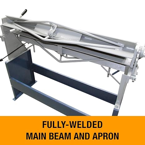 Baileigh 48-Inch Box & Pan Brake, 16-Gauge Mild Steel (Model BB-4816)