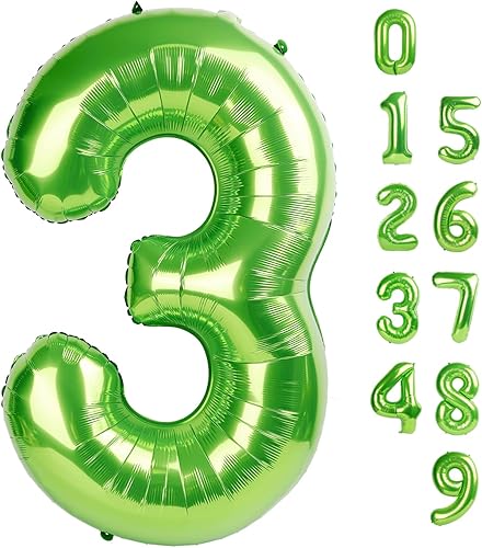 Vista 147 de Globos de números 0 de 40 pulgadas, globos negros de números para números 10, 20, 30, 40, 50, 60, 70, 80, 90, 100, globos de números 10, 20, 30, 40