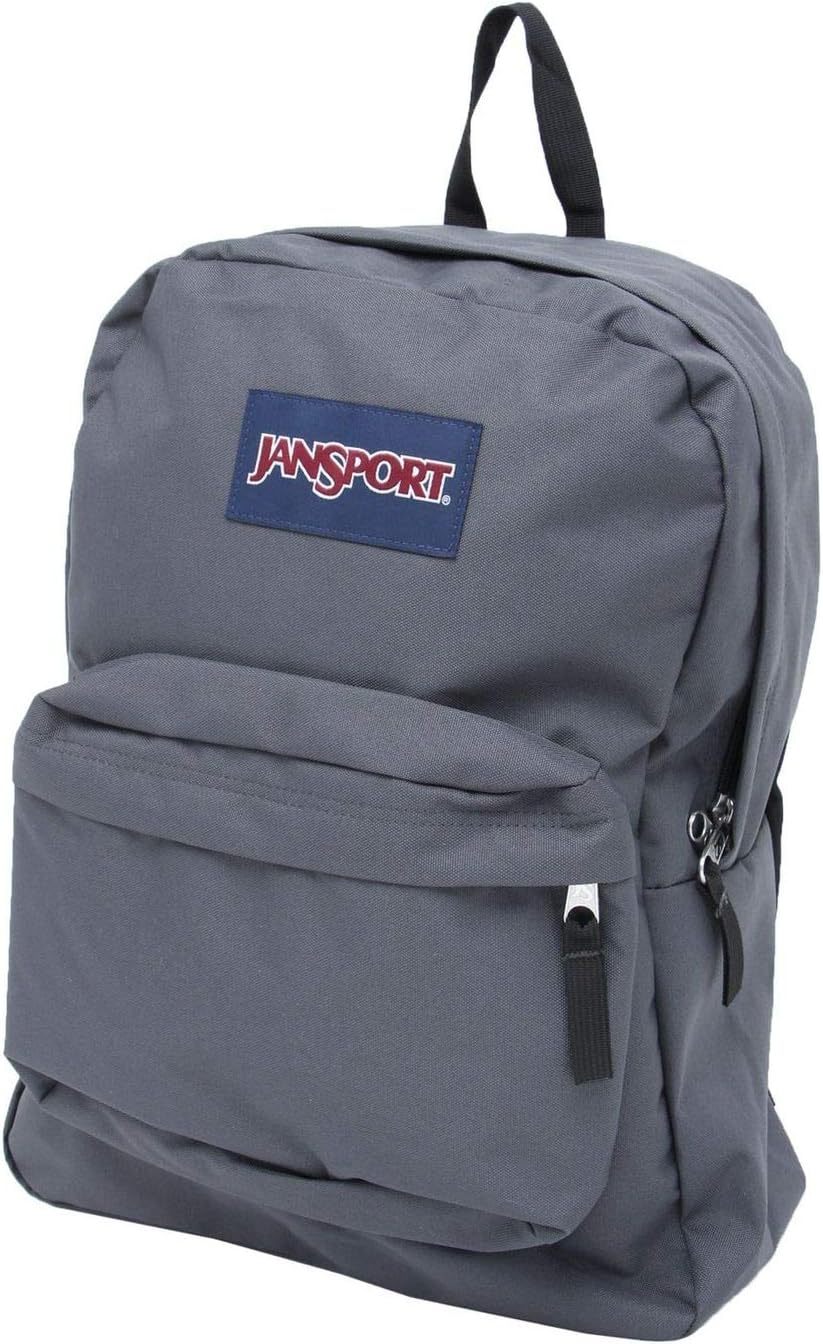 SuperBreak One Backpack - Durable, Lightweight Bag with 1 Main Compartment, Front Utility Pocket with Built-in Organizer, Premium Backpack, Forge Grey