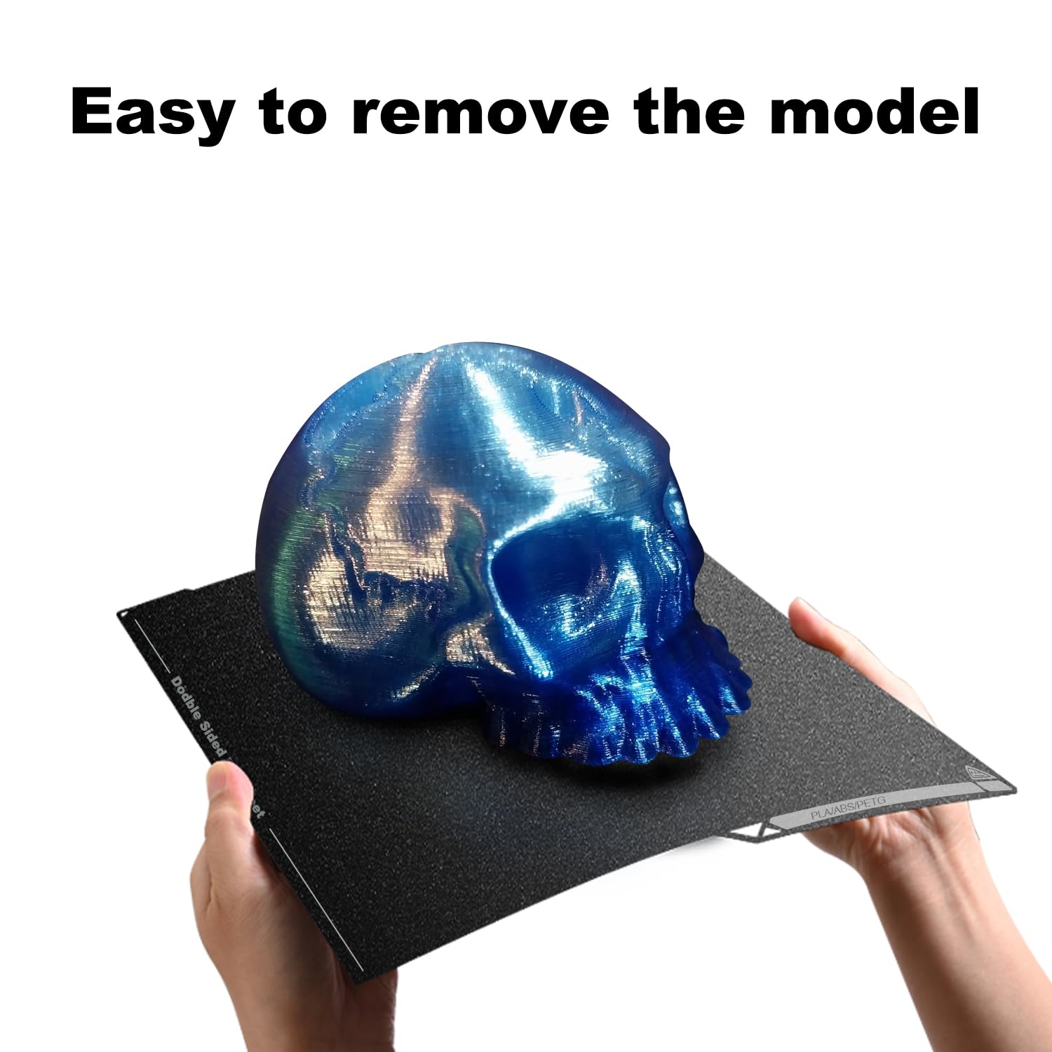 Kobra 3 platforma magnetyczna PEI ze stali sprężynowej, obustronnie strukturyzowana elastyczna płyta konstrukcyjna, elastyczna płyta do drukarki 3D Anycubic Kobra 3, Kobra 3 Combo
