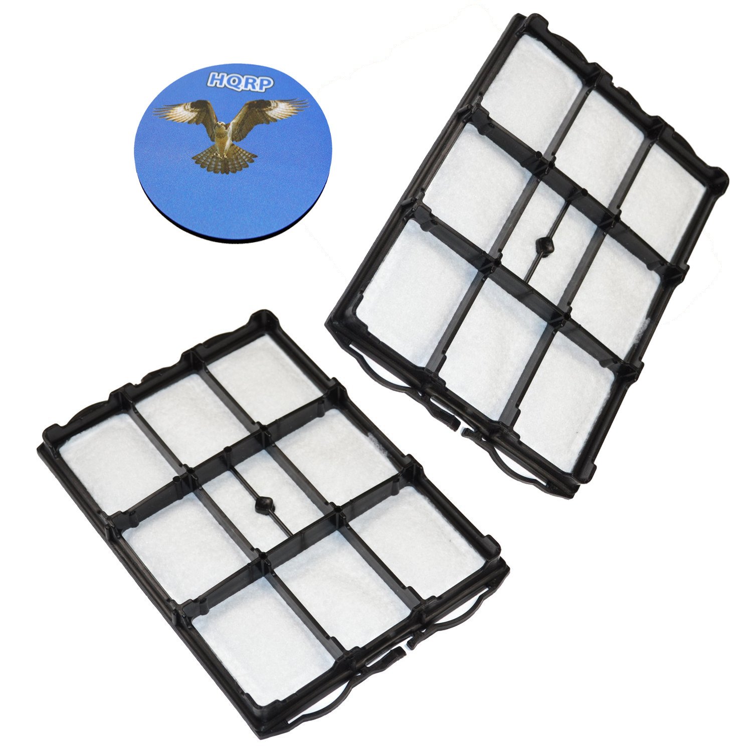 HQRP2-pack Motor Protection Filter compatible with Bosch Siemens 00578863, VZ01MSF, 578863 Replacement fit Siemens VS series Canister Vacuum Cleaners