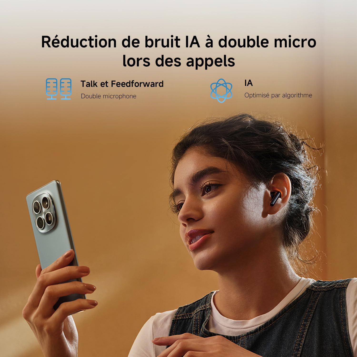 XIAOMI REDMI Buds 8 Active - Écouteurs Bluetooth sans Fil, Semi-Intra-auriculaire, Haut-Parleur de 14,2 mm avec des Basses puissantes, Jusqu'à 37h, Connexion 2 Appareil, 5 EQ, BT5.4, IP54, Noir