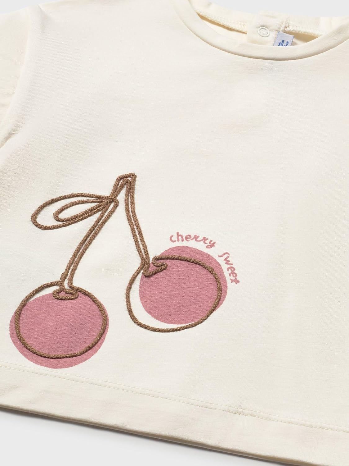 Mayoral L/s t-Shirt for Baby-Girls Bone