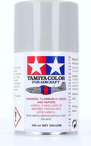TAMIYA Aeronave Spray AS-2 Gris Claro Acrílico TAM86502 Imprimadores y Pinturas Laca