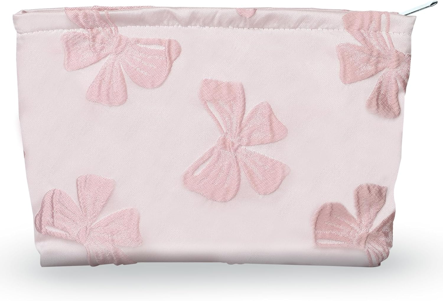 Makeup Bag Large Capacity Elegant Bow Preppy Cosmetic Bag Aesthetic Design Canvas Zipper Organizer Pouch Cute Roomy Pink Portable Toiletry Bag for Women Girls Travel Storage Accessories Makeup Bag Large Capacity Elegant Bow Preppy Cosmetic Bag Aesthetic Design Canvas Zipper Organizer Pouch Cute Roomy Pink Portable Toiletry Bag for Women Girls Travel Storage Accessories