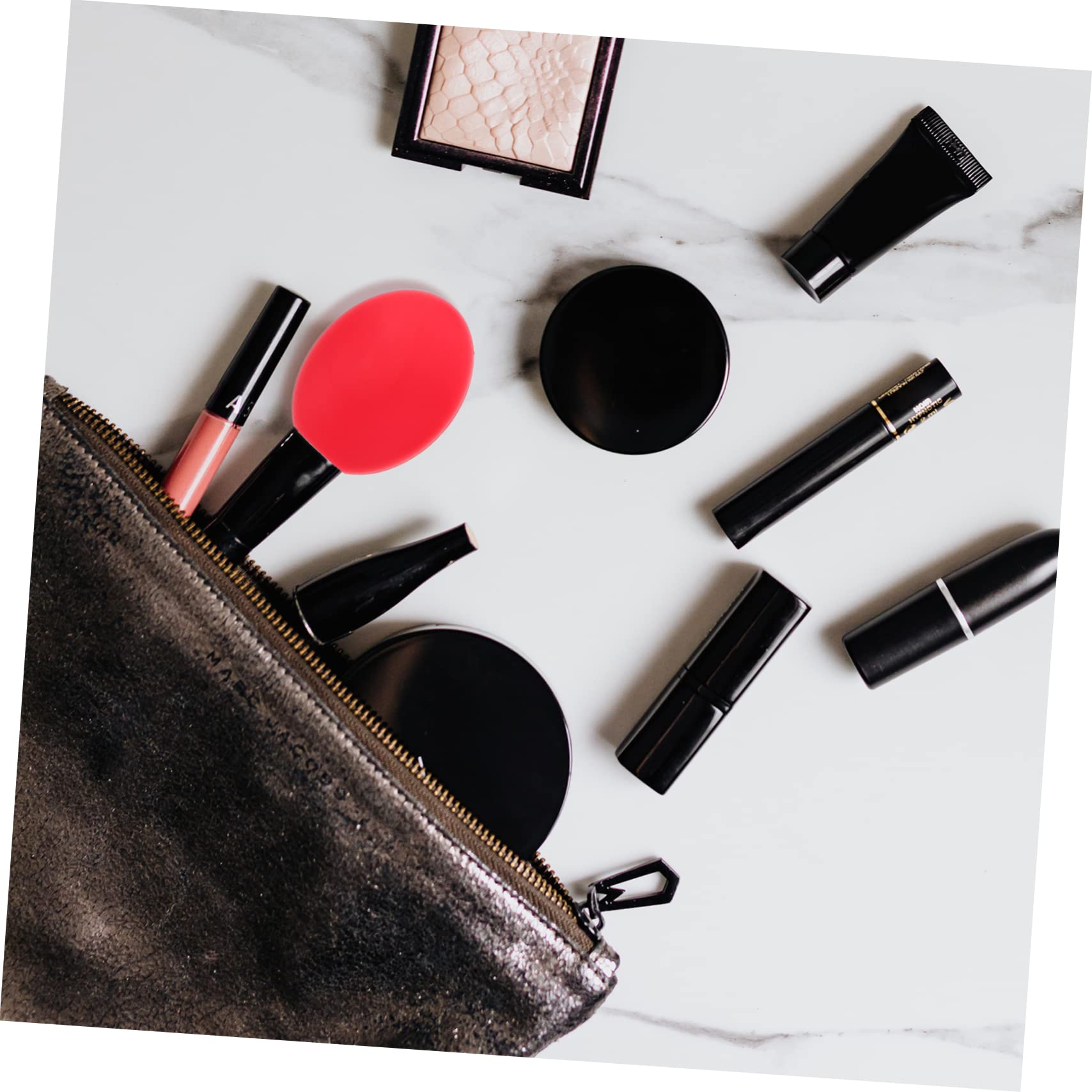 Healeved 36pièces Couvercles De Pinceaux De Maquillage Silicone Antipoussière Pour Voyage La Forme Pinceaux Et Améliore La Durabilité Maquillage De Couvercles Silicone