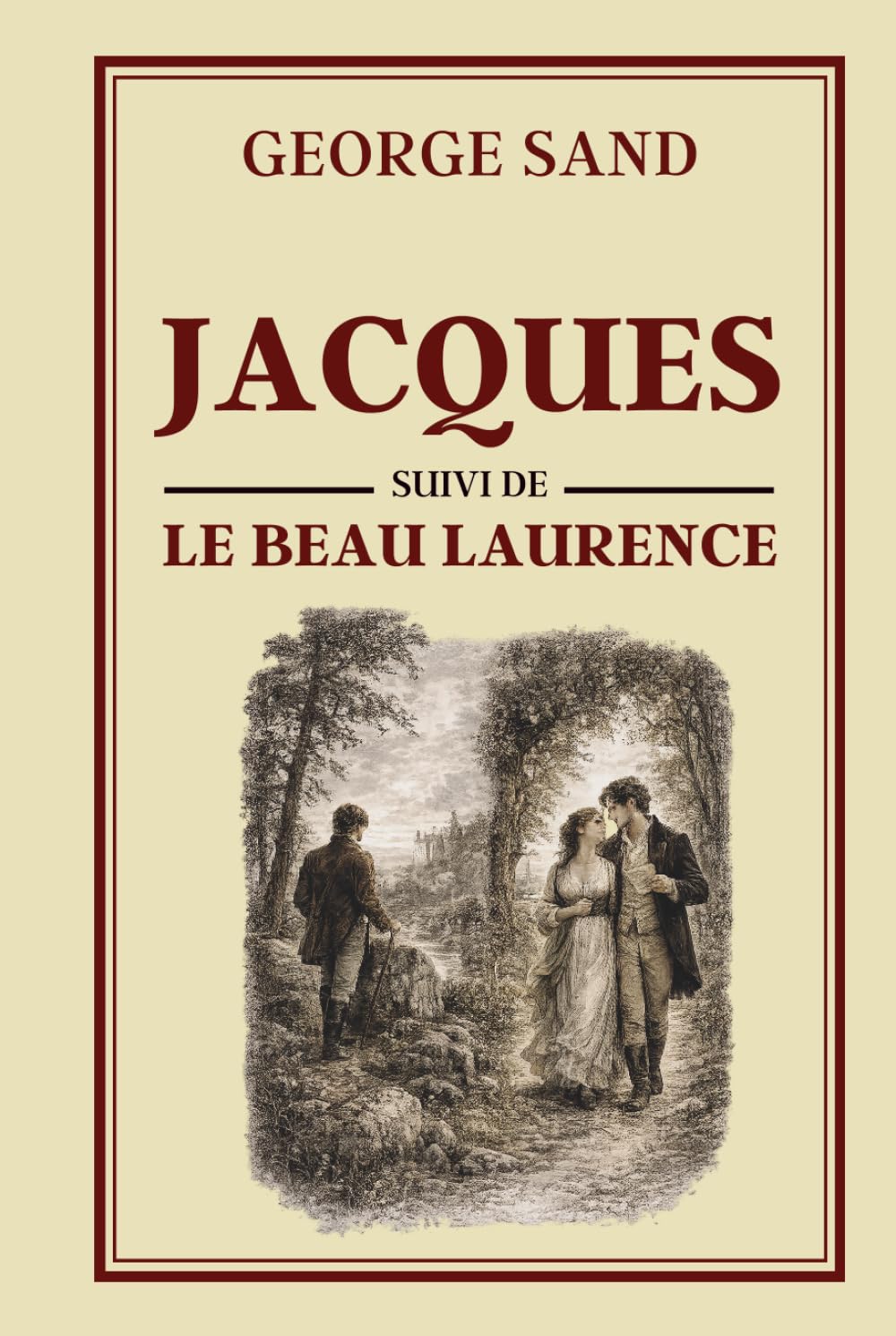 JACQUES suivi de LE BEAU LAURENCE: Collection George Sand – Édition intégrale illustrée
