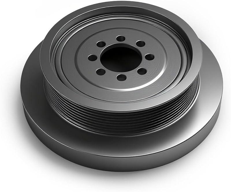 Polia do virabrequim com balanceador harmônico Loautong para BMW 335i, 435i, 535i, 640i, 740i, M2, X3, X4, X5 e X6 L6 3.0L 2010–2018